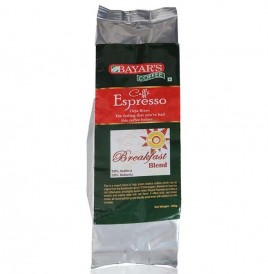 Bayars Coffee Cafe Espresso, Breakfast Blend Coffee Beans  Pack  250 grams